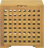 vidaXL Scatola di corda 40x40x40 cm in legno massiccio teak Anteprima dell’immagine prodotto 1