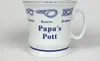 Papa´s Pott mit Seemannsknoten hoch Kaffeebecher Produktbild-Vorschau 1
