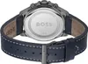 Herrenuhr Hugo Boss Troper 1514099, Lederarmband, Schwarz Produktbild-Vorschau 2
