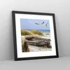 Gerahmtes Poster - Schwarzer Rahmen - Strand Möwen £ódŸ - Produktbild-Vorschau 8