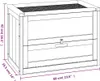 vidaXL Hamsterkäfig 60x35,5x42 cm Massivholz Tanne Produktbild-Vorschau 10