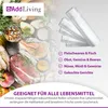A collection of food items and vacuum sealing rolls. Anteprima dell’immagine prodotto