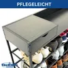DanDiBo Schuhregal Platzsparend Metall Schwarz 6 Etagen 100 Produktbild-Vorschau 4