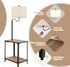 Lampa nocna COSTWAY obracana o 360°, lampa podłogowa ze Podgląd zdjęcia produktu 6