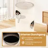 COSTWAY 4-laags kraboom voor katten, meerlaags kattenhuis Productafbeelding-voorbeeld 7