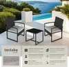 Ensemble de salon de jardin en rotin Granada avec table Voir les images du produit 2
