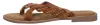 Lazamani Lena  Teenslippers - Cognac - Maat 39 Voir les images du produit 2