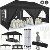 Pavillon 3x6m, Festzelt Faltpavillon Gartenzelt Produktbild-Vorschau 1