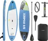Gymrex Stand Up Paddleboard - nafukovací - 105 kg - světle Náhled obrázku produktu 1
