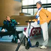 Městská koloběžka Scooter Movino Comfort+ pro děti, mládež Náhled obrázku produktu 14