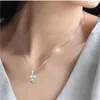 Katze mit Herz Anhänger I Echt Silber Kette Katzen-Schmuck I 50cm Produktbild-Vorschau
