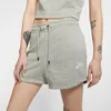 Nike W Nsw Essntl Flc Hr Short Ft Dk Grey Heather/White M Produktbild-Vorschau 18