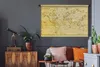 MuchoWow® Wandteppich Wandbehang Weltkarte - Vintage - Gelb Produktbild-Vorschau 5