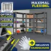 MASKO® Eckregal Lagerregal Schwerlastregal, Kellerregal, Produktbild-Vorschau 4