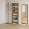 VidaXL Szafka na buty, 2 szt., 60 x 18 x 90 cm, płyta Podgląd zdjęcia produktu 4