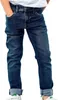 name it - NKMSILAS DNMTAX PANT NOOS - Dark Blue Denim - 116 Produktbild-Vorschau 8
