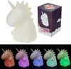 Einhorn LED Farbwechselnde Kinder Lampe Nachtlicht Produktbild-Vorschau 1
