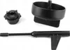 Three black plastic automotive tools are arranged on a white background. Podgląd zdjęcia produktu