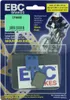 CFA688 - Plaquettes de frein vélo (organiques) EBC Brakes Voir les images du produit 2