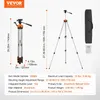 VEVOR Baustativ für Laser & Nivelliergeräte, 1/4 x 20 Produktbild-Vorschau 7