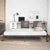 vidaXL Rám postele bez matrace Skládací černý 90x200 cm Náhled obrázku produktu 3