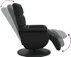 vidaXL Fauteuil de massage avec repose-pieds Noir Voir les images du produit 10