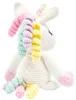 Handgestricktes Einhorn "Glücksbringer" Spielzeug aus Produktbild-Vorschau 4