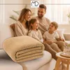 Kuscheldecke Tagesdecke Bett Geschenk 200x220 beige für Produktbild-Vorschau 19