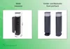 Novatool Pollerleuchte mit Steckdose Funk 2-fach Anthrazit Produktbild-Vorschau 2