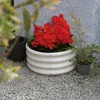 Halbrundes Hochbeet aus verzinktem Stahl – 90 cm x 45 cm – Produktbild-Vorschau 6