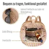 Oos Duffle City Leder Canvas Rucksack Hasel Produktbild-Vorschau 5