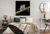 MuchoWow® Poster Frosch - Orange - Grün 100x100 cm - Produktbild-Vorschau 4