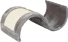ZooRoyal Katzen Kratzwelle Grau 24 × 49 × 17 cm Kratzbrett Produktbild-Vorschau 2