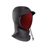 A black O'Neill wetsuit hood with a red interior, shown against a white background. Náhľad obrázku produktu
