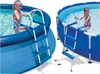 Doppelseitige Poolleiter 3-stufig 90 cm Produktbild-Vorschau 2