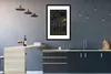 MuchoWow® Gerahmtes Poster Karte - Bad Oeynhausen - Gold - Produktbild-Vorschau 5