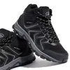 Herren Trekkingschuhe High Top Wasserdicht Wanderschuhe Produktbild-Vorschau 2