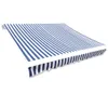 vidaXL Markisenbespannung Canvas Blau & Weiß 5x3 m Produktbild-Vorschau 5