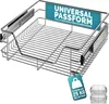CASARIA® 2x Teleskopschublade Schrank Schubladen Ausziehbar Produktbild-Vorschau 1