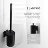 ELMOWO - Edelstahl Klobürste ohne Bohren in schwarz - Produktbild-Vorschau 4