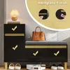Szafka na buty Merax z ławką, duża półka na buty do Podgląd zdjęcia produktu 5