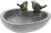 Pro Garden Vogeltranke/Futterhaus - Herz - grau - Produktbild-Vorschau 1