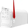 Cassetta postale Wiltec US bianca 150 x 513 x 223 mm, Anteprima dell’immagine prodotto 9