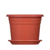 BigDean 3X Blumentopf Untersetzer Ø 19 cm Farbe Terrakotta Produktbild-Vorschau 3