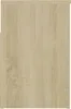 vidaXL Panca per scarpe rovere Sonoma 80x30x45 cm Materiale Anteprima dell’immagine prodotto 5