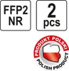 Atemschutzmaske Staubschutzmaske Mundschutz 3-lagig FFP2  Produktbild-Vorschau 4