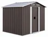 Aga Gartenhaus 236x190x174 cm Graubraun Produktbild-Vorschau 1