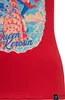 QUEEN KEROSIN T-Shirt Mit Comic Art Rumble Queen Rot Xs Produktbild-Vorschau 4