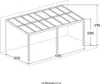 HOME DELUXE - Terrassenüberdachung SOLIS - Grau - B/T/H: Produktbild-Vorschau 7