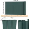 Jopassy PVC Sichtschutzmatte Sichtschutzzaun Balkon Produktbild-Vorschau 3
